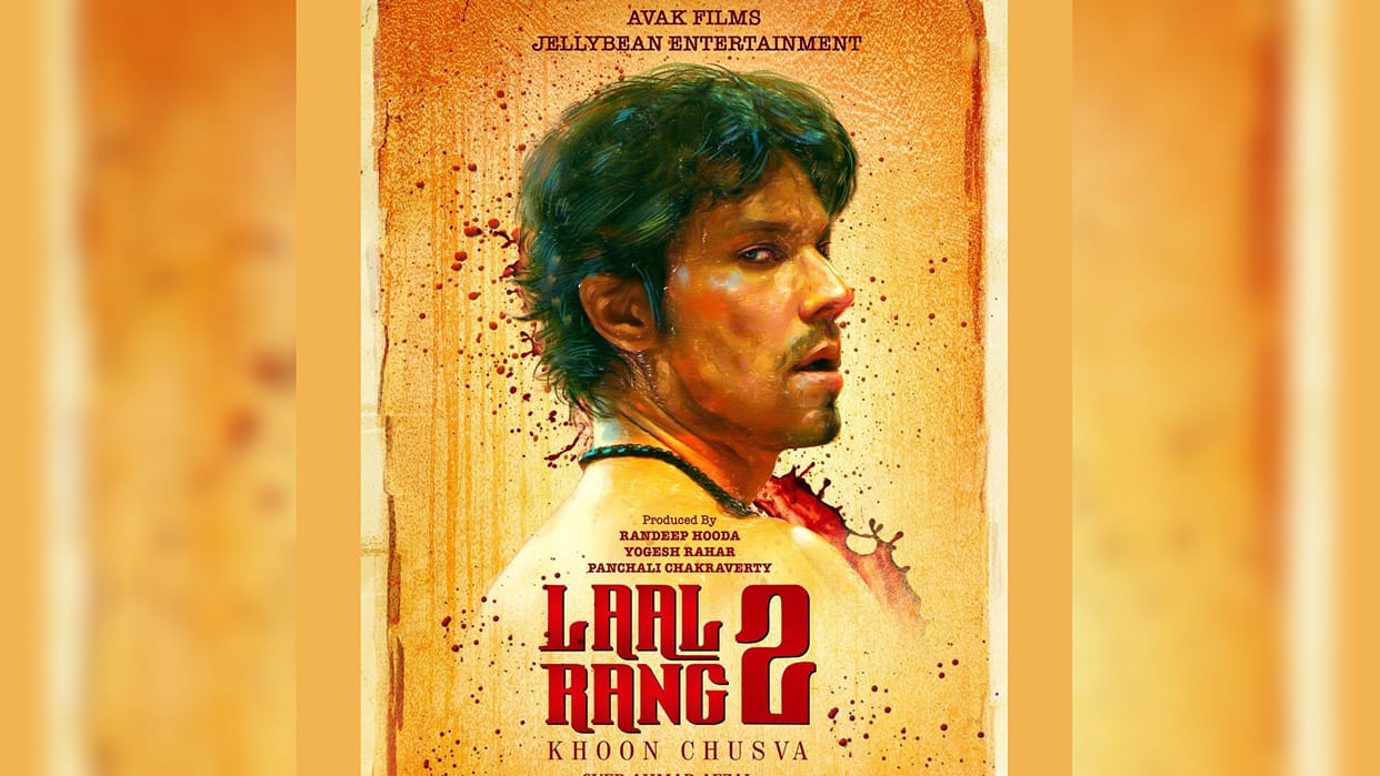 Laal Rang 2 Randeep Hooda return as Shankar in Syed Ahmad Afzal sequel film to be released soon shares poster