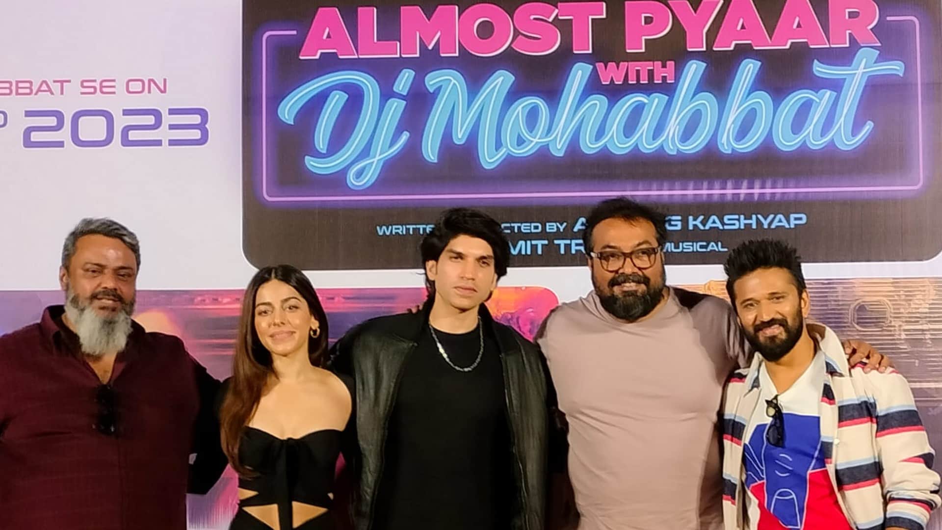 Almost Pyaar with Dj Mohabbat Trailer Launch Event Anurag Kashyap talks about Gangs of Wasseypur 3