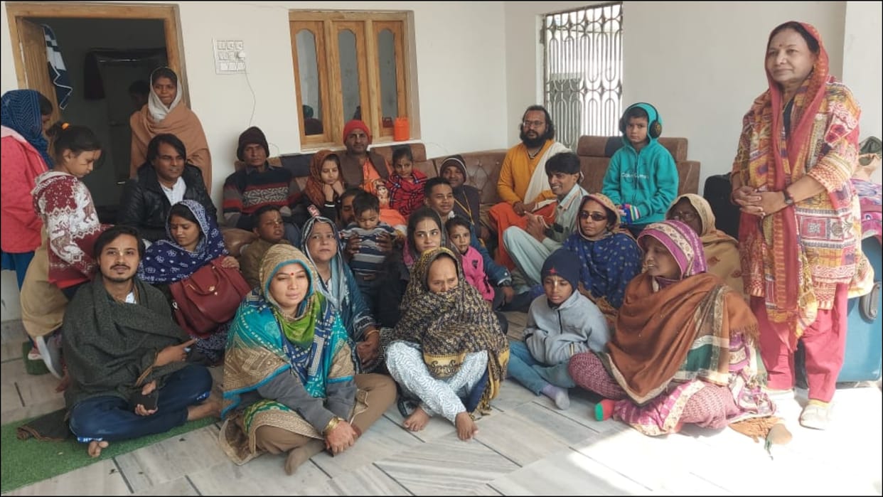 pak Vaishnav sect pilgrims in Damoh MP says we have complete religious freedom in pakistan