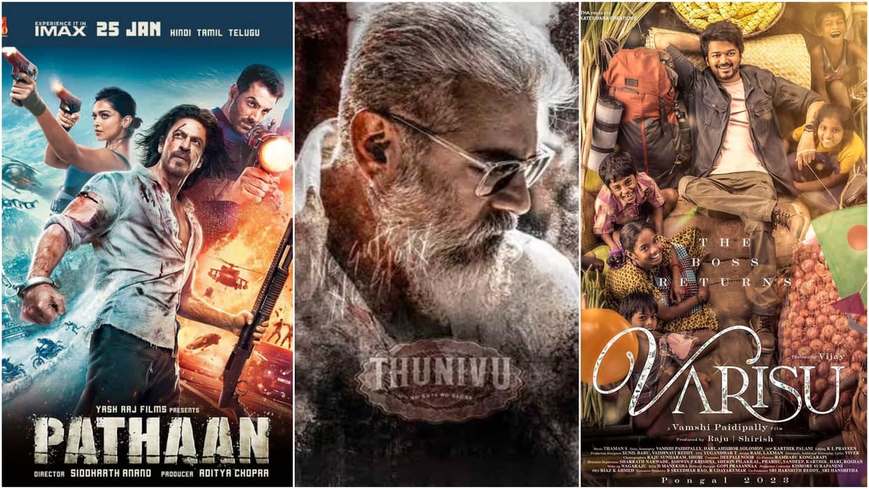 Thursday Box office collection ved avatar 2 thunivu varisu kuttey collection pathaan advance booking