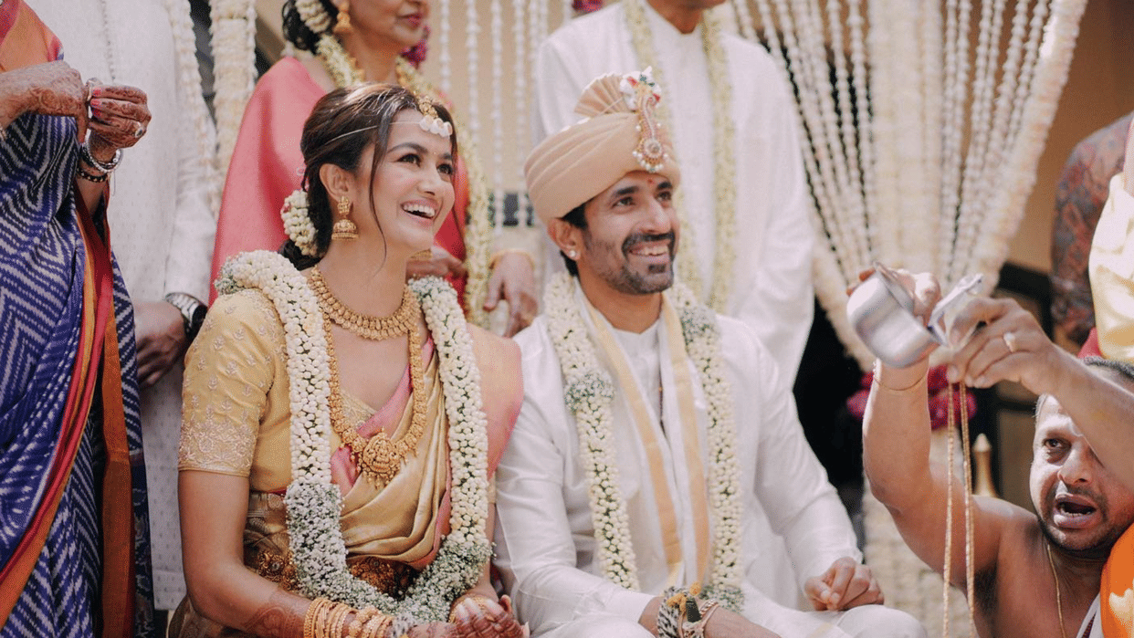 Shubra Aiyappa married with businessman Vishal Sivappa see South actress wedding photos goes viral on internet