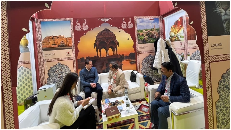 Shadow Rajasthan Tourism in International Tourism Mart Fitur in Spain