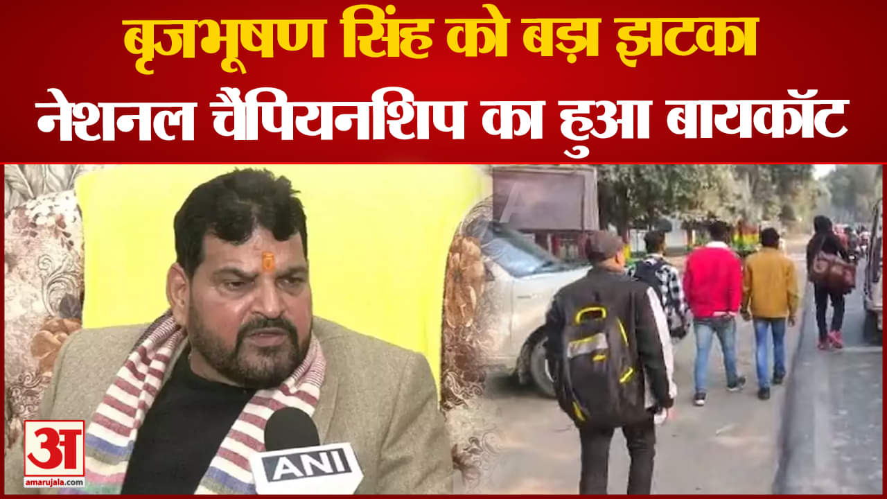 पहलवानों का प्रदर्शन