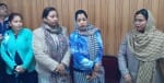 नगर परिषद की बैठक में पहुंची चेयरपर्सन डॉ. अनुराधा सैनी व अन्य महिला पार्षद। संवाद