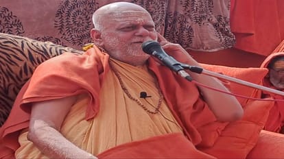 शंकराचार्य निश्चलानंद बोले : अमेरिकी संसद में भी उठी है भारत को हिंदू राष्ट्र बनाने की आवाज Prayagraj : शंकराचार्य निश्चलानंद सरस्वती।