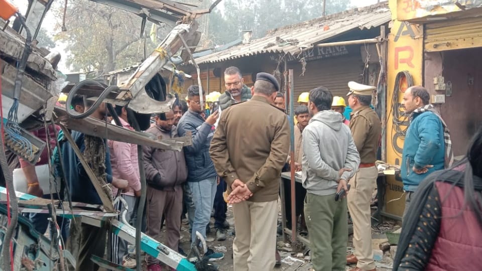 Tanker exploded while welding near Dadlana roundabout in Panipat, Two Died
