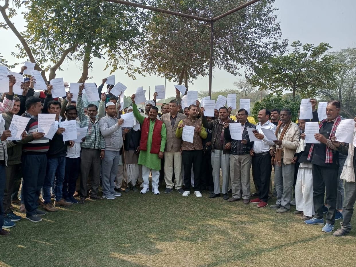 Hathras: RLD demands to declare sugarcane price