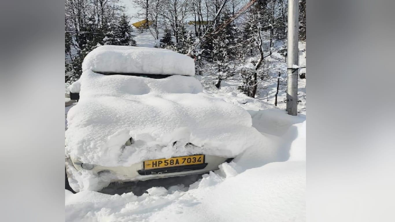 Himachal Weather opened after the snowfall, but the troubles continued, see photos