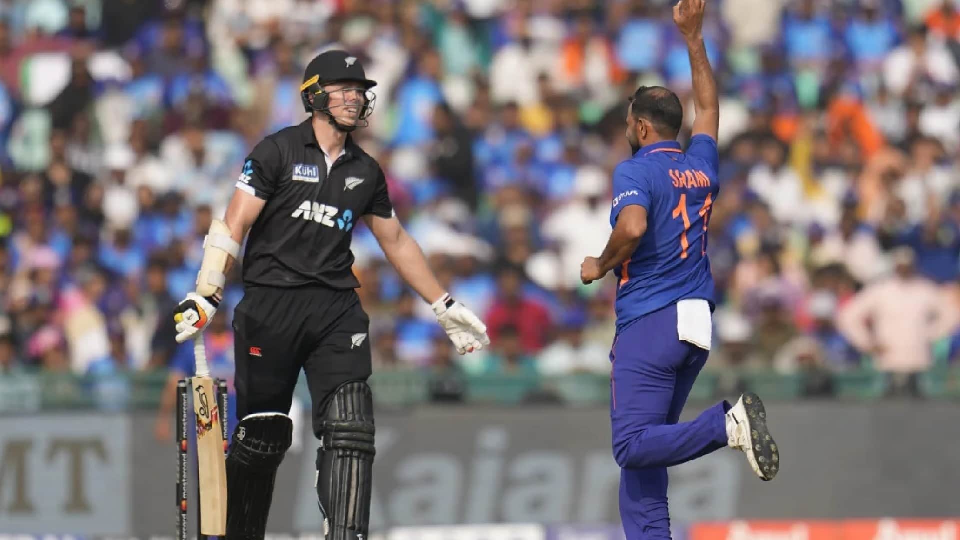 INDIAN TEAM beats NZ by 8 wickets in 2nd ODI India won seventh consecutive series against New Zealand at home