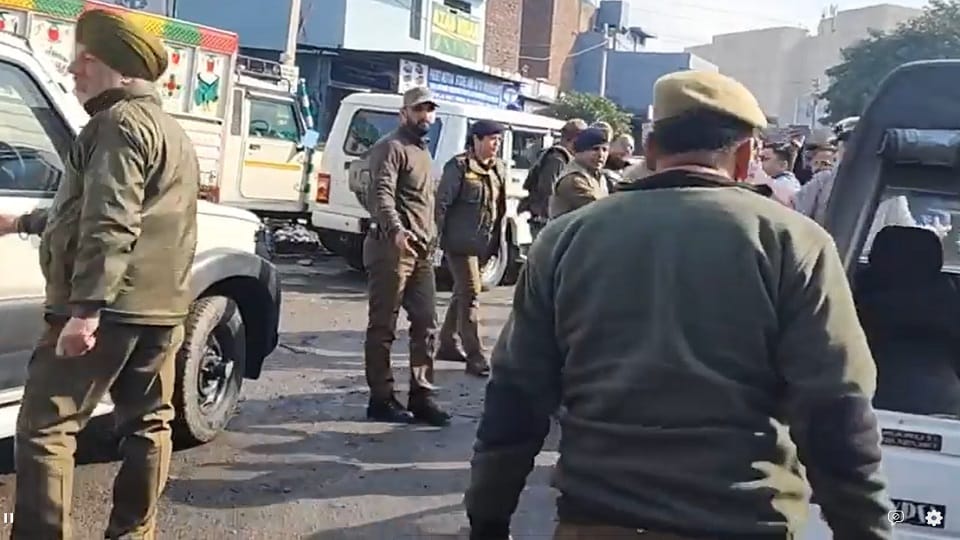 Two consecutive blasts in Narwal area of Jammu, information of nine people injured