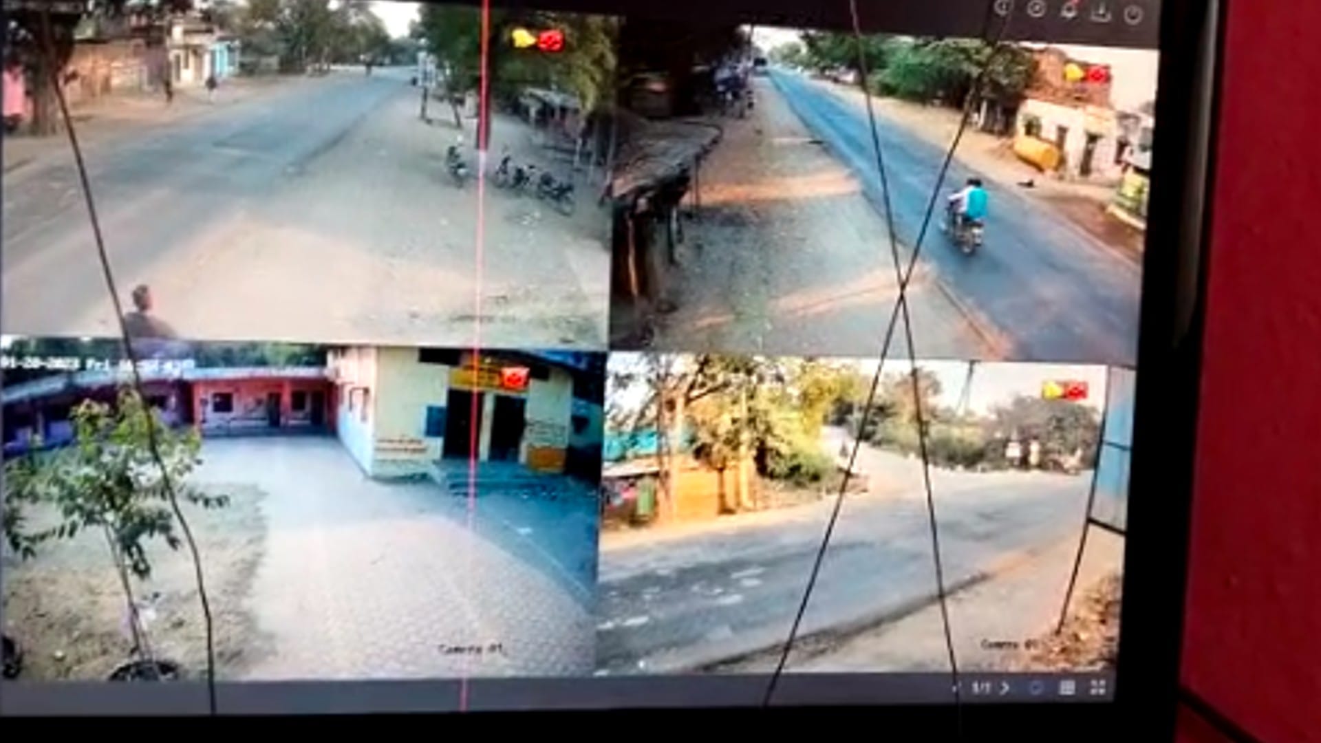In Burhanpur, women sarpanch got cameras installed in the village by mortgaging jewelry
