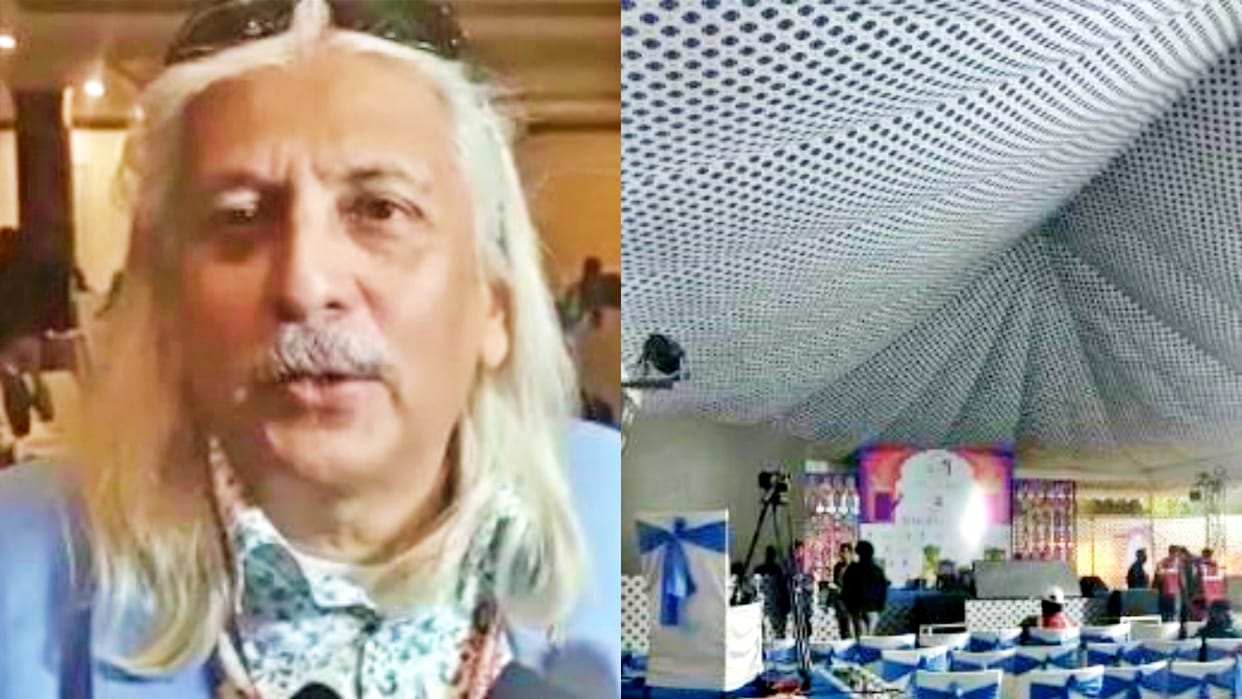 BJP objected to the tent name Mughal in JLF