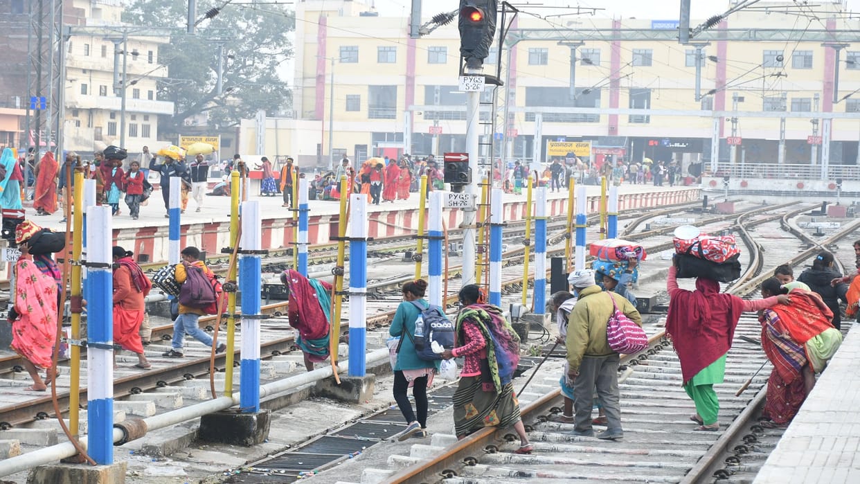 More than 21 thousand train tickets sold till evening on Amavasya