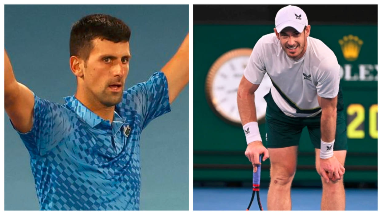 Novak Djokovic reached the fourth round of the Australian Open for the 15th time Andy Murray journey ended