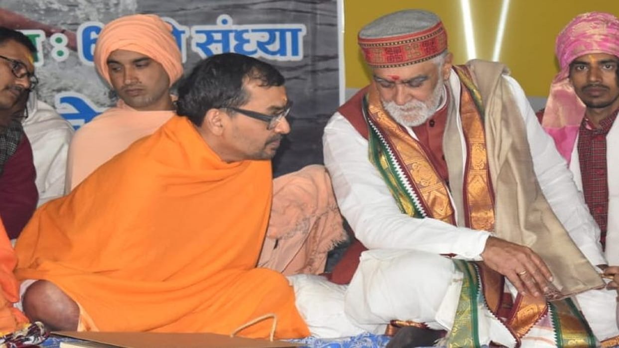 Ashwini Choubey said At the behest of CM Nitish Education Minister insulted Ram Charit Manas