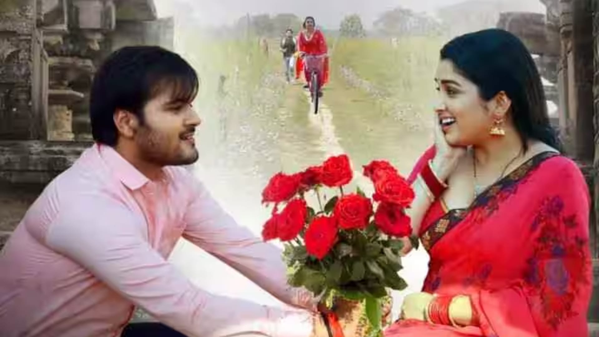 Amrapali Dubey and Arvind Akela Kallu Starrer Bhojpuri Film Shadi Mubarak Trailer Release