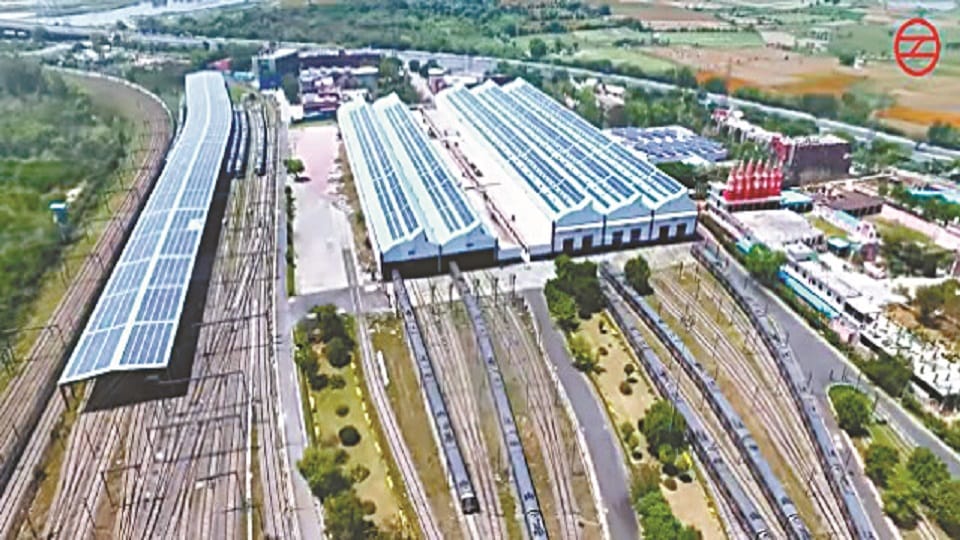 Metro Phase-4 will get one crore units of electricity from the sun