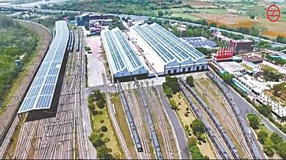 Delhi: One crore units of electricity will be provided from the sun in Metro Phase-4, energy production is also increasing through RESCO model Shastri Park Depot...
