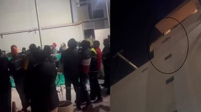 Amritsar: Girl climbed on the seventh floor of the mall to find love, police saved her life, high profile drama happened like this In Amritsar, a girl climbed the mall to commit suicide and people standing below.