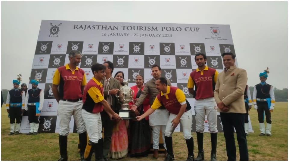 Bedla Trojans won Rajasthan Tourism Polo Cup RCA President Vaibhav Gehlot