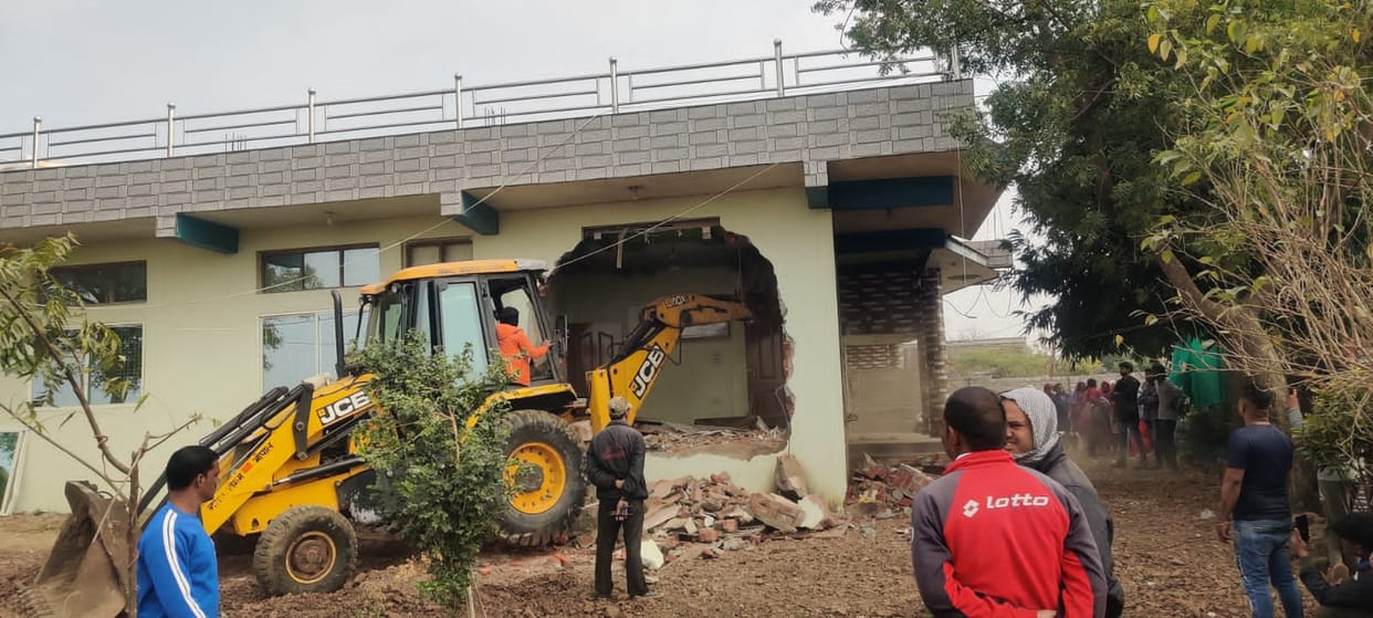 Bhopal News: Government land worth one and a half crore was made encroachment free in Bhopal