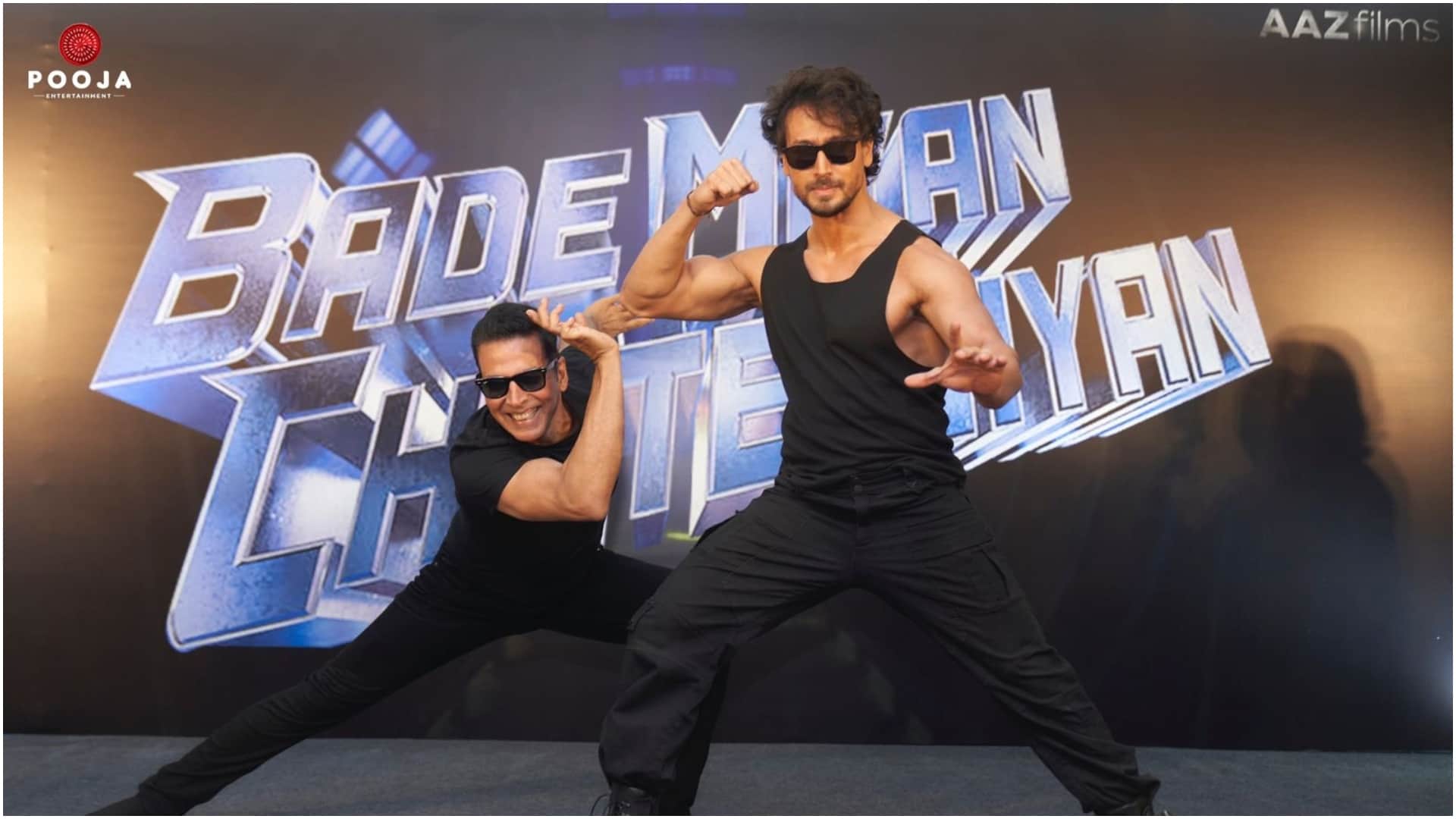 Bade Miyan Chote Miyan shooting start Muhurat of Akshay kumar Tiger shroff film done at Yash Raj Studio