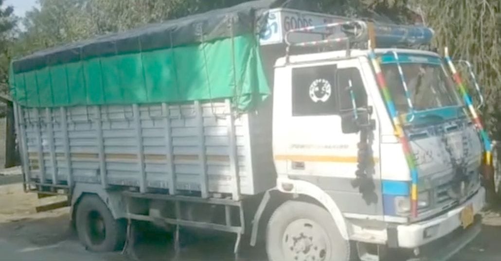Vigilance caught a truck loaded with 200 sacks of government ration