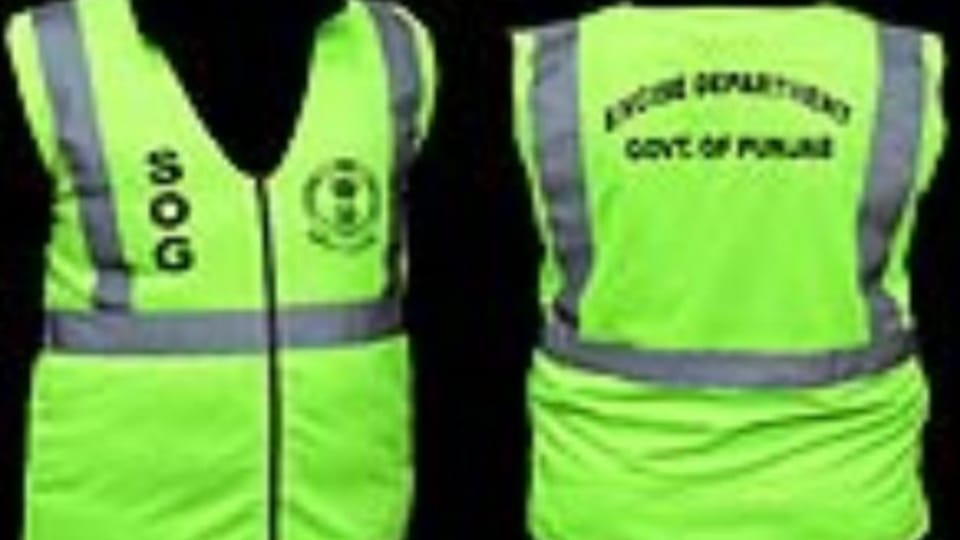 Punjab: Excise department got jacket on the lines of CBI, reflective strips visible far away at night