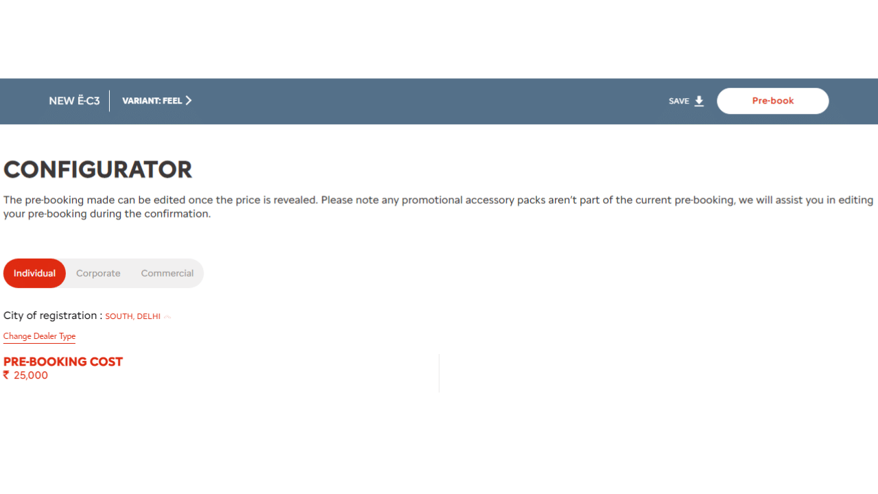 Booking started for Citroen EC3, know how much battery will be available, what will be the price