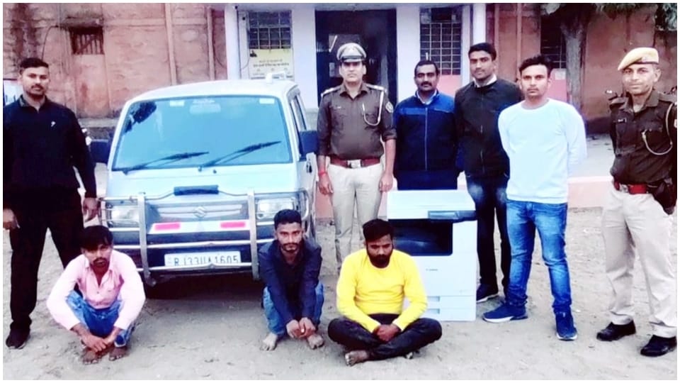 Gang busted for printing fake notes in Kota three arrested