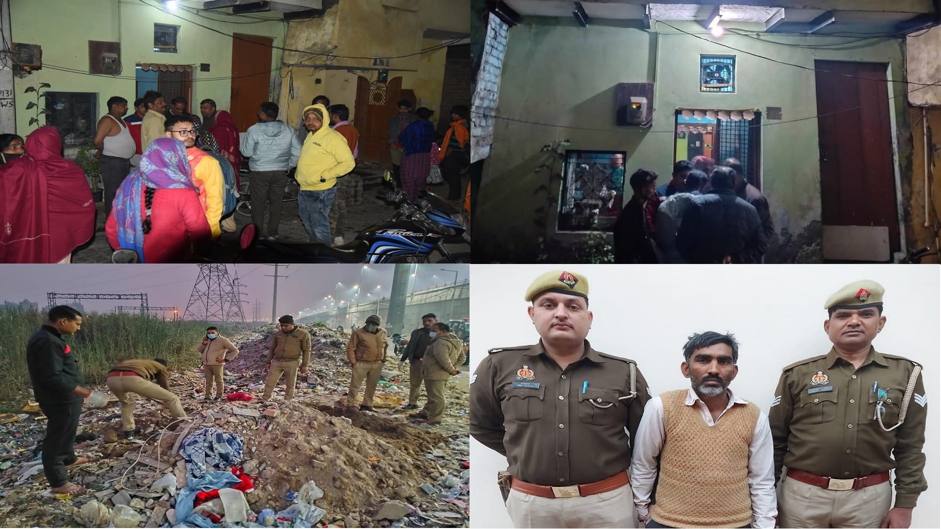 Ghaziabad Murder Case 20 pieces of lover dead body few days ago wife went to Akshay
