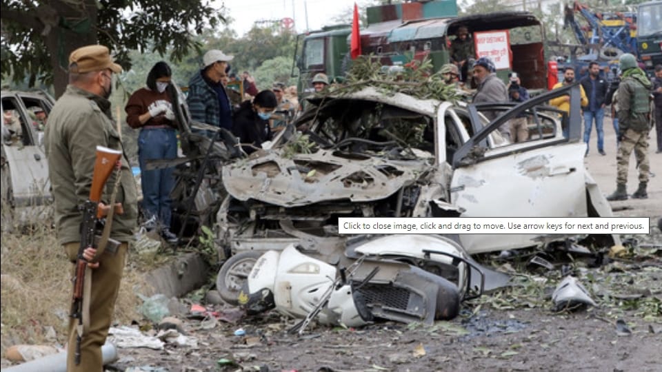 Jammu Narwal Blast: Thought tire tube was burst, but there was smoke all around