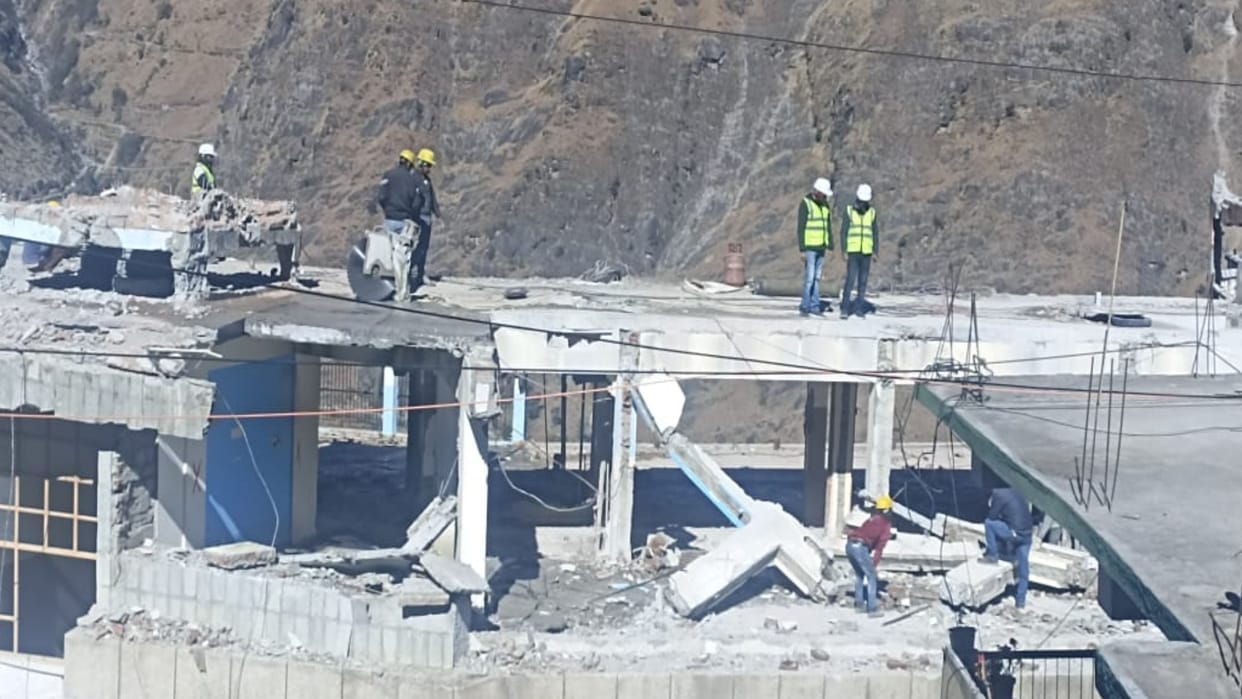Joshimath Is Sinking Demolition work in Joshimath city Manoharbagh ward affected families anger