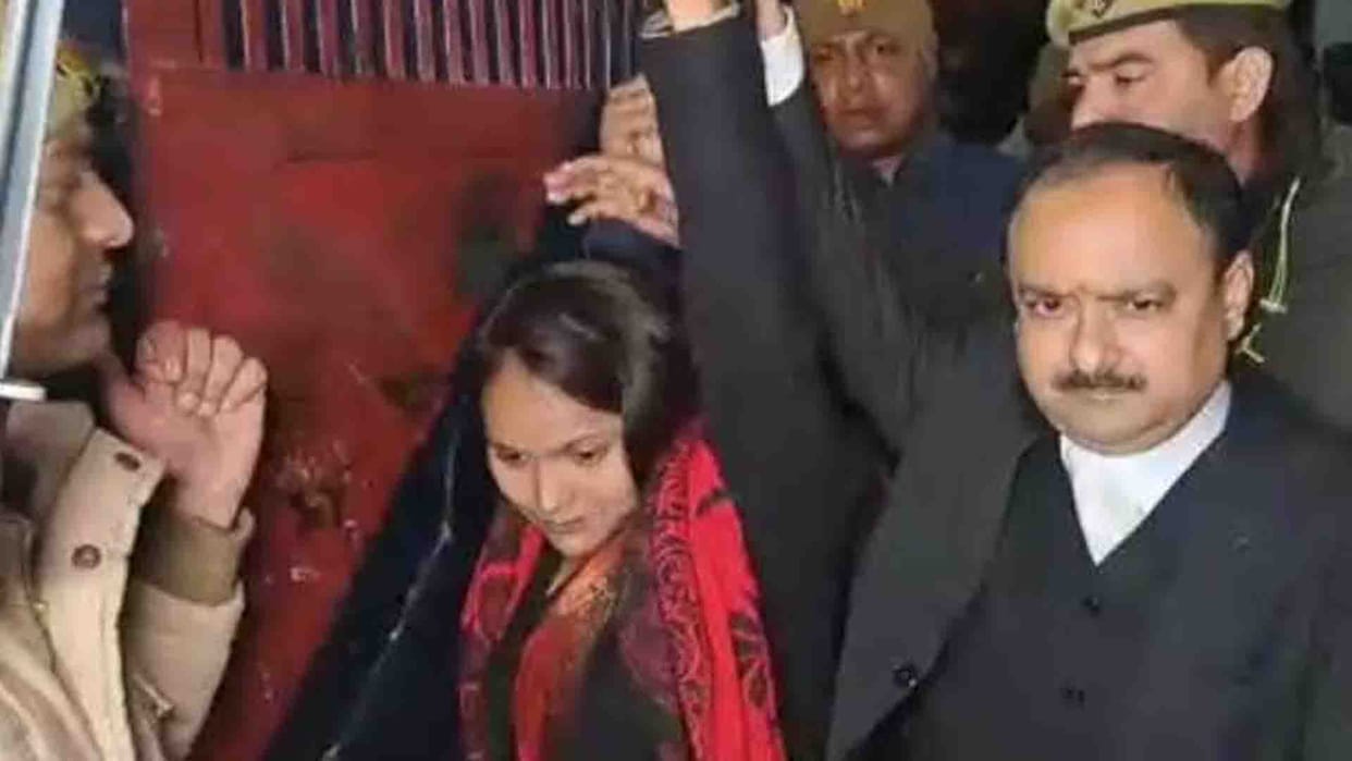 Bikeru Case: Khushi released from jail, said- now I want to sleep with my head on mothers lap