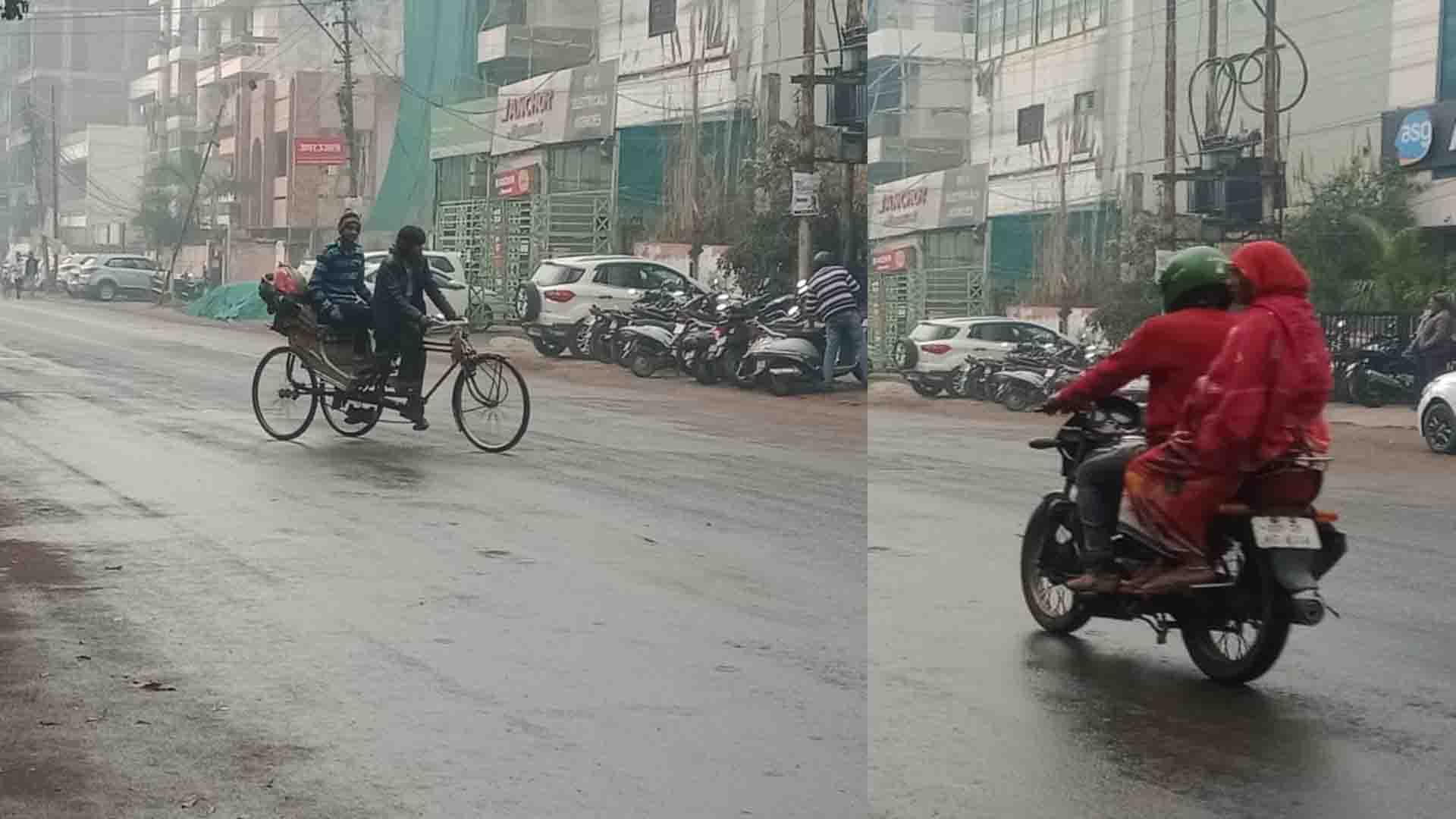 UP Weather Update, Somewhere sunny, somewhere rain, coolness increased due to cold winds