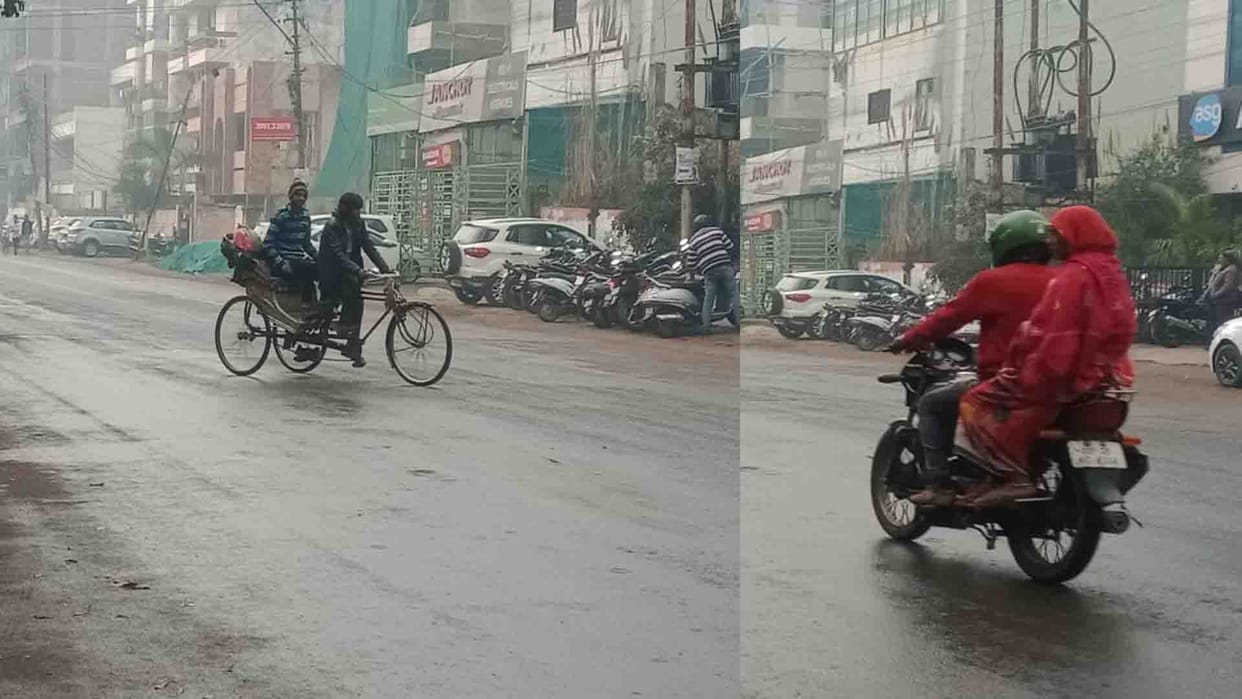 UP Weather Update, Somewhere sunny, somewhere rain, coolness increased due to cold winds