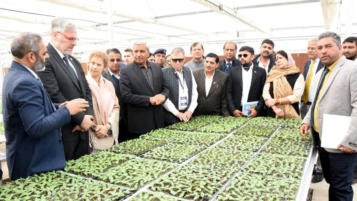 Indo-Israel Center of Excellence in Horticulture inaugurated at Loharu of Haryana
