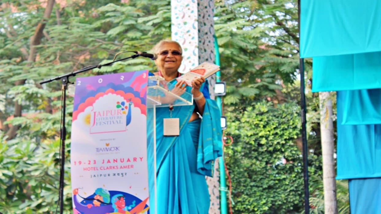 Writer Sudha Murthy advised children to read books