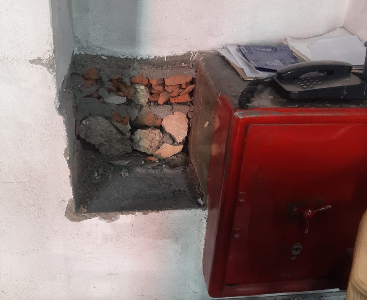 Theft Attack At Majkhali Post Office