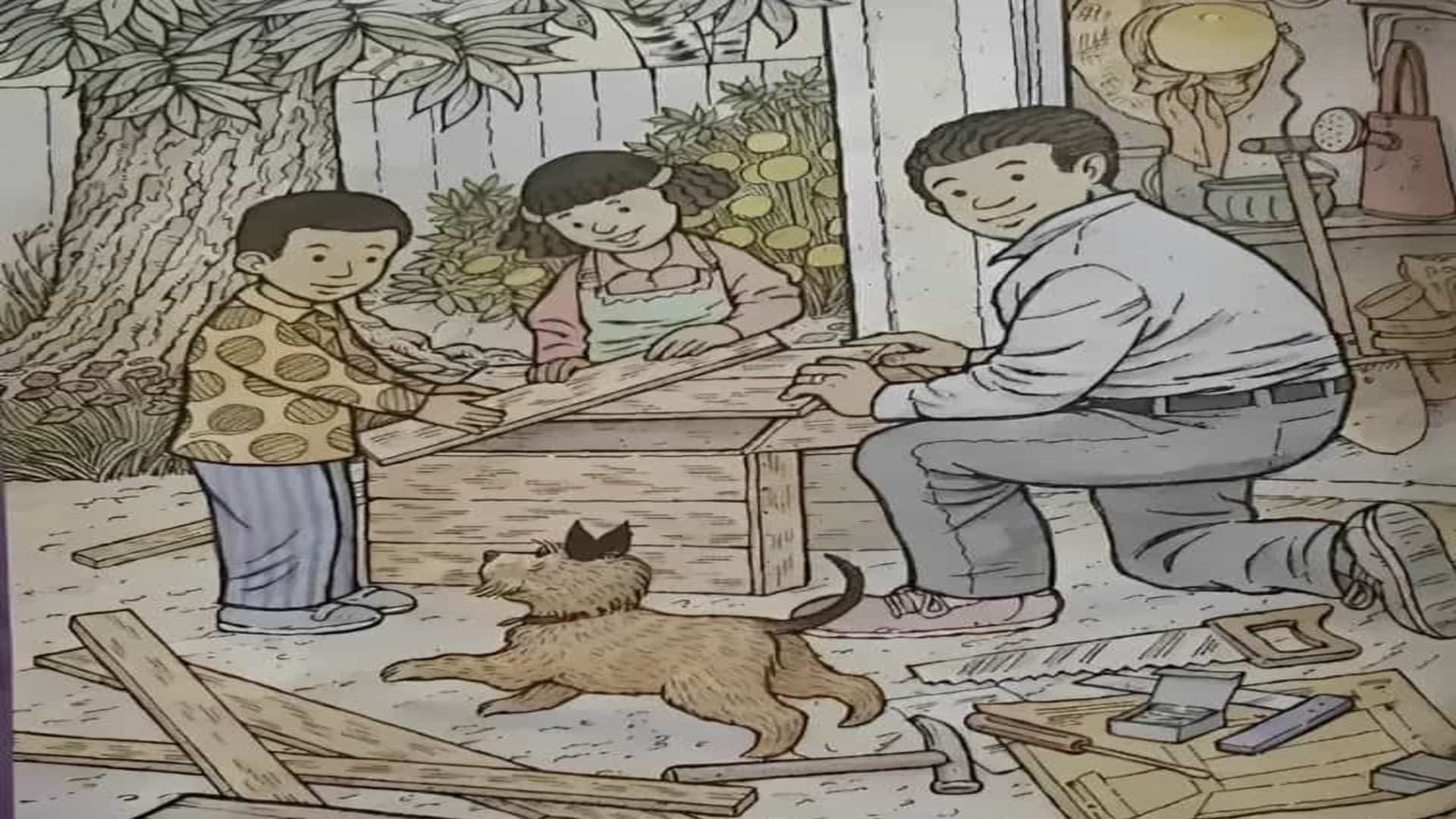 Optical Illusion: can you find a bat, duck, butterfly, carrot and balloon in the picture within 15 seconds