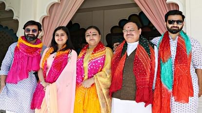 Exclusive:bjp अध्यक्ष नड्डा राजस्थान से फिर ले जाएंगे बहू, 25 जनवरी को  जयपुर की रिद्धि से बेटे हरीश की शादी - Rajasthan Bjp President Jp Nadda Son  Harish Will Be Married To