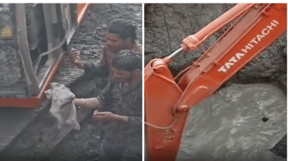 निगम के काम के दौरान एक मजदूर की मौत हो गई