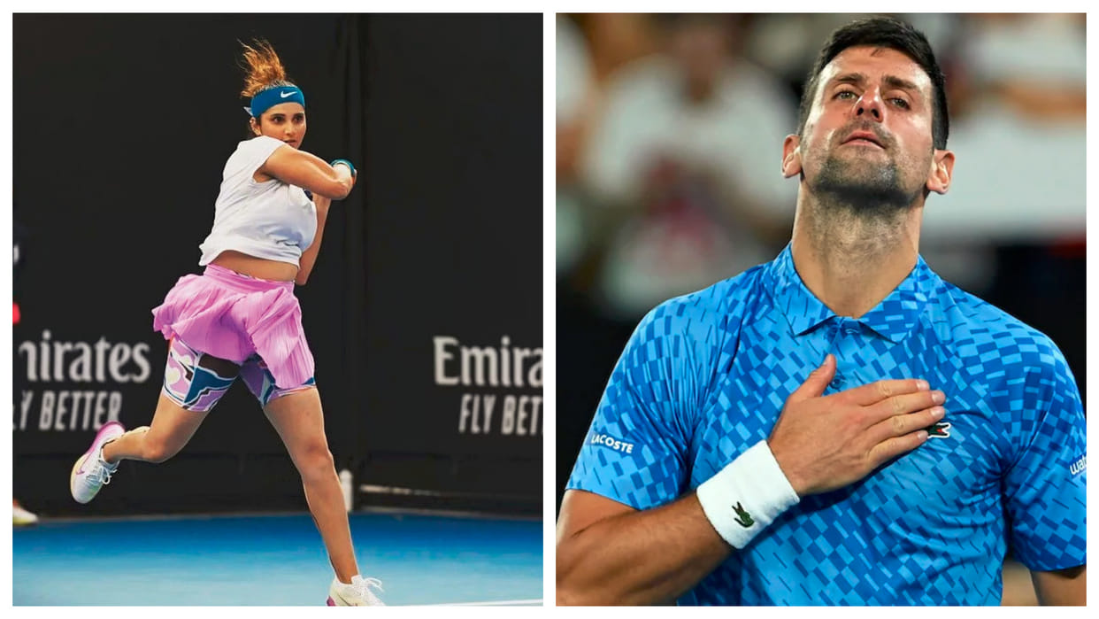 Australian Open Sania Mirza Rohan Bopanna pair in quarterfinals novak Djokovic registers 25th consecutive win