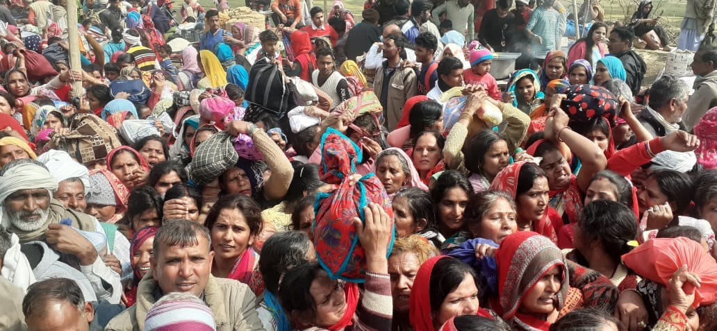 Meerut: Flood of faith gathered at the Bhadrakali temple in Hastinapur