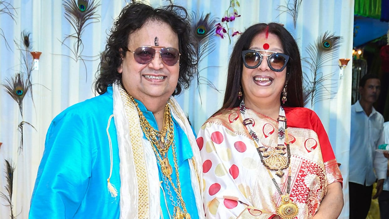 Bappi Lahiri Chitrani Lahiri Wedding Anniversary Know about Music Composer Love Story