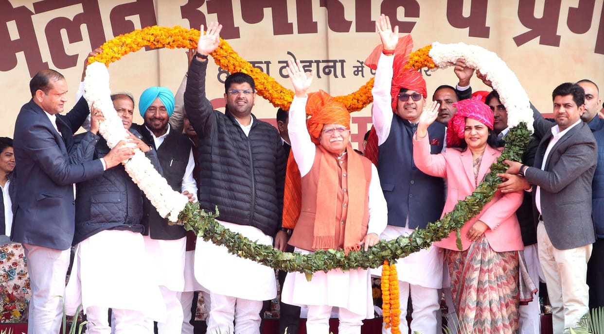 CM gave a gift of Rs 580 crore for Tohana constituency