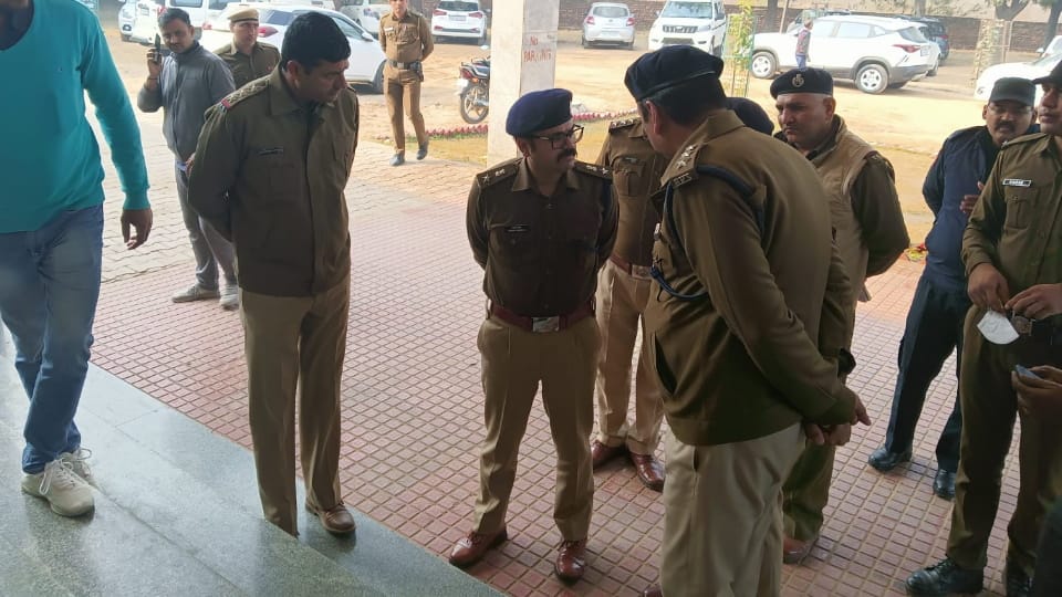 Policeman died in accident at charkhi Dadri