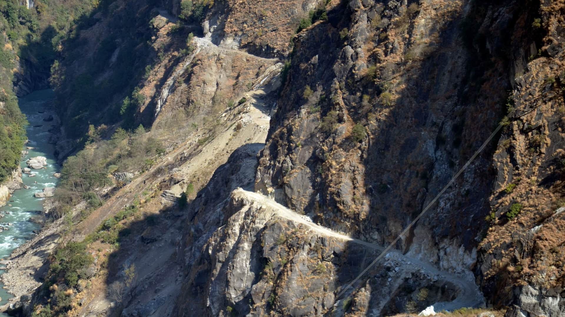 Joshimath Landslide changed map of Badrinath Highway road sinking every half kilometer