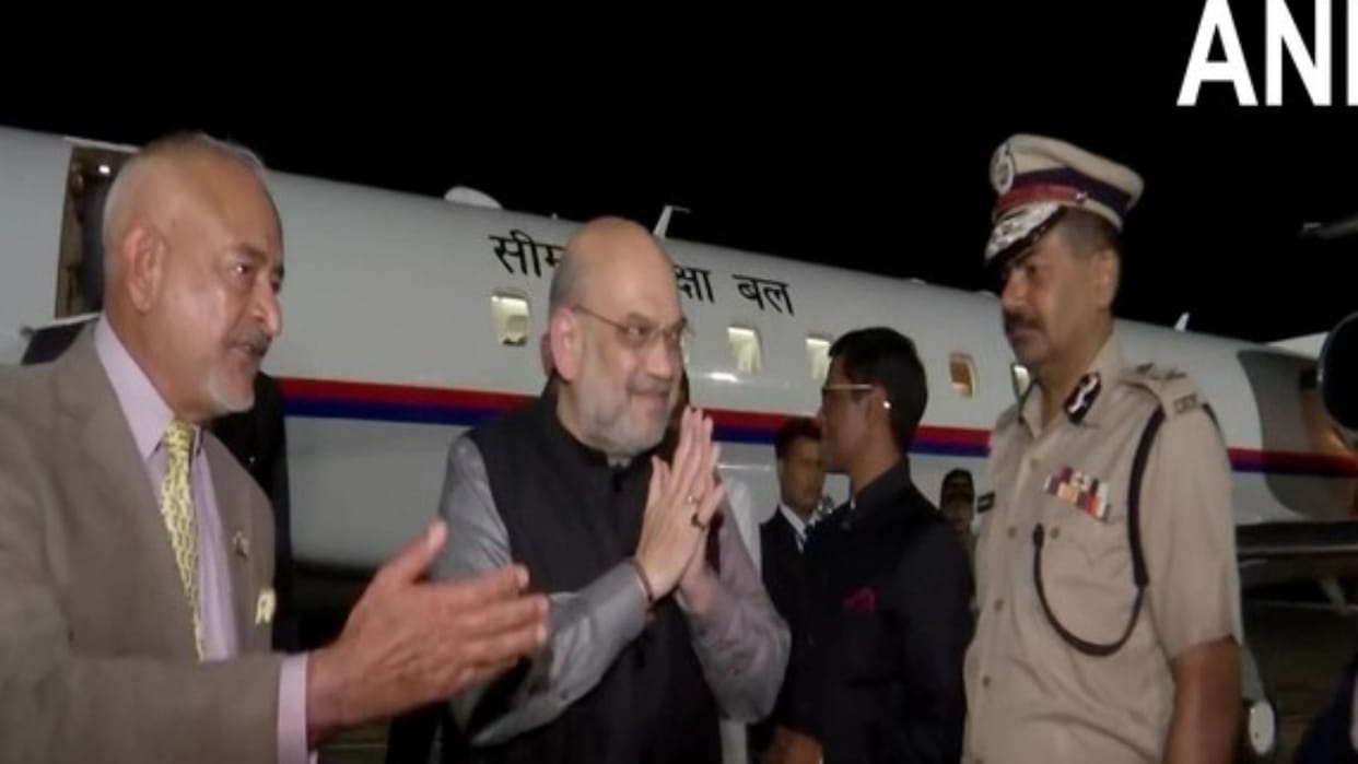 Union Home Minister Amit Shah arrives in Andamans on two day visit Andaman and Nicobar Islands news in hindi