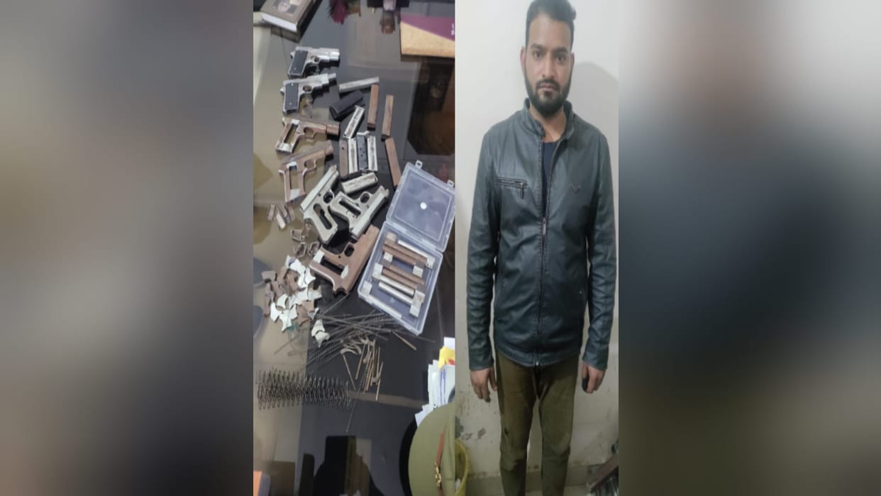STF busts illegal arms factory in Meerut and arrests one accused